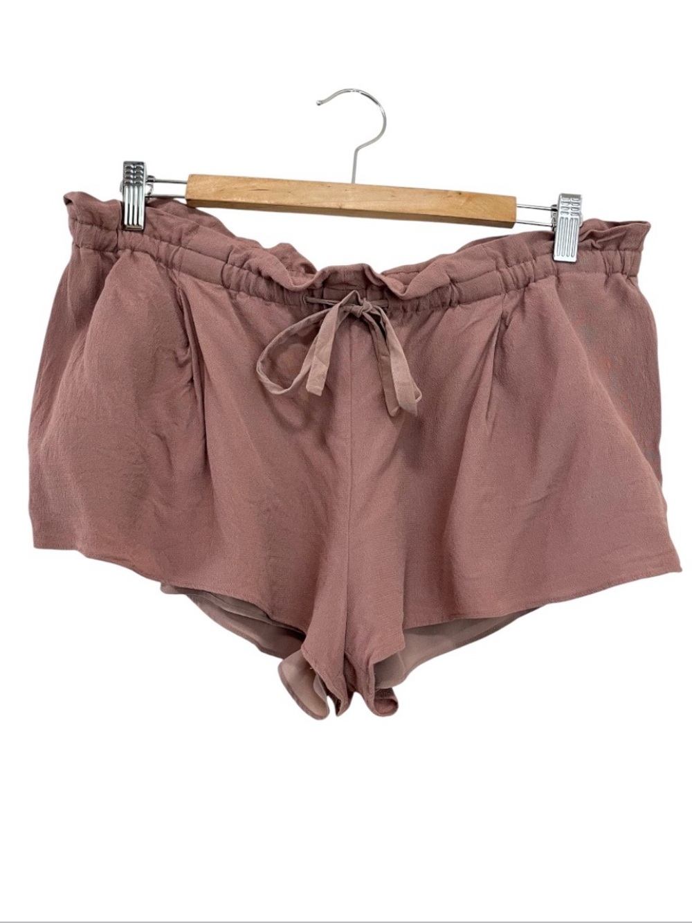 Wilfred High Cut Drawstring Shorts - Mauve
